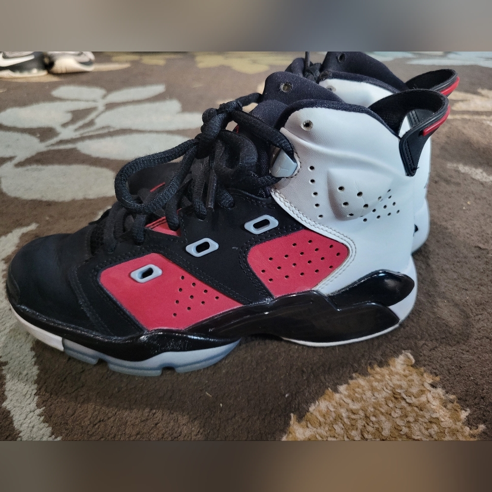 Jordan Kids Sneakers - Black, Red, White